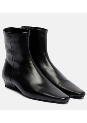 Staud Wally Flat leather ankle boots