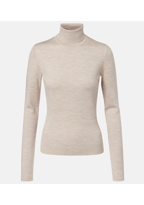 Gabriela Hearst Wool, cashmere, and silk turtleneck top