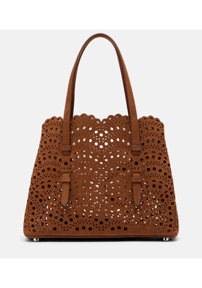 Alaia Mina 25 Vienne Wave leather tote bag