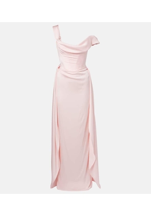 Vivienne Westwood Nova Grace draped asymmetric gown