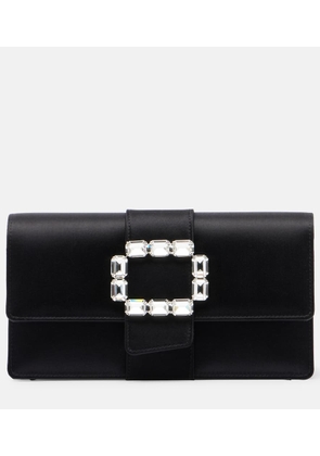 Manolo Blahnik Maycapjou satin clutch