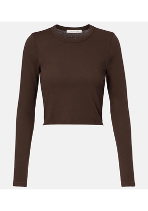 Slvrlake Baby cropped cotton jersey T-shirt