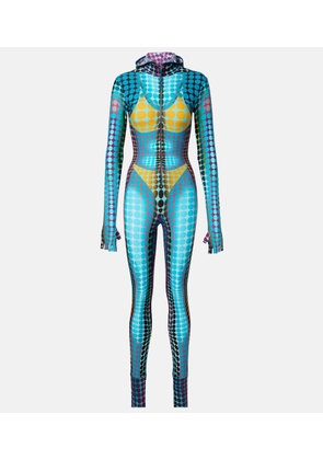 Jean Paul Gaultier Printed hooded jumpsuit