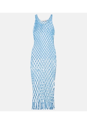 Christopher Esber Knitted mesh beach dress