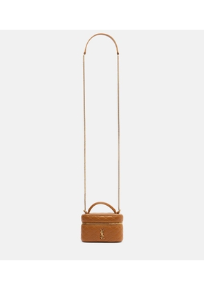Saint Laurent Gaby Micro leather vanity bag