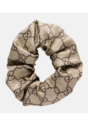 Gucci GG jacquard silk scrunchie