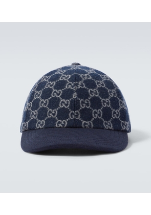 Gucci GG jacquard wool baseball cap