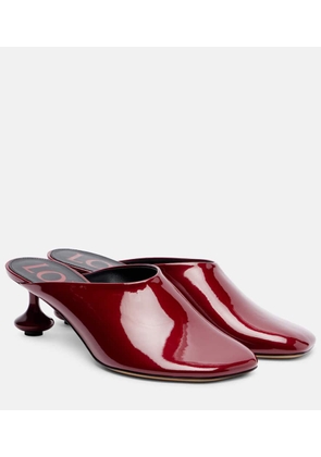Loewe Toy 45 patent leather mules