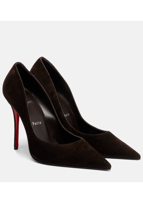 Christian Louboutin Miss Z 100 suede pumps
