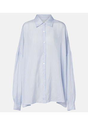 Dries Van Noten Striped oversized shirt