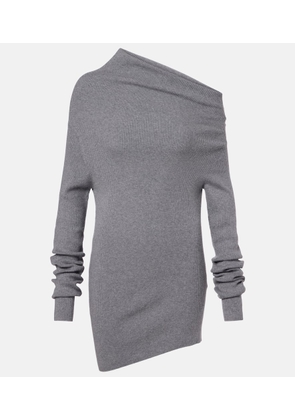 Lisa Yang Aige cotton and cashmere minidress