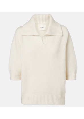 Lisa Yang Lailai cashmere and silk polo sweater