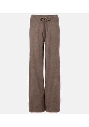 Lisa Yang Sofi cashmere wide-leg pants