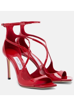 Jimmy Choo Azia 95 patent leather sandals