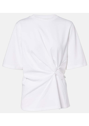 Rohe Gathered cotton T-shirt