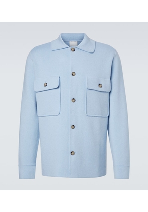 Allude Wool and cashmere overshirt