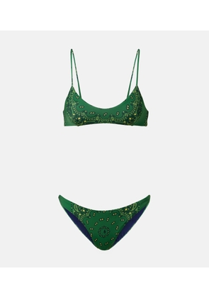 The Attico Bandana bikini
