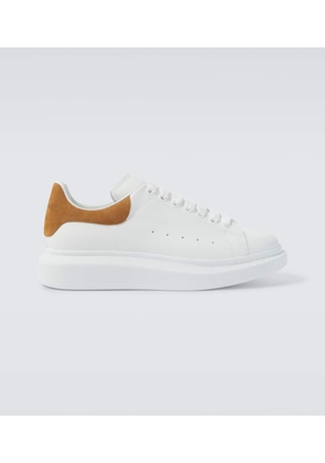 McQueen Oversized leather sneakers
