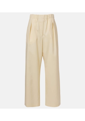Jil Sander Wool wide-leg pants