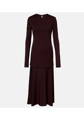 Jil Sander Jersey maxi dress