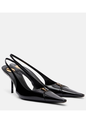 Saint Laurent Babylone Breteuil 75 slingback pumps