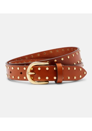 Isabel Marant Zap studded leather belt