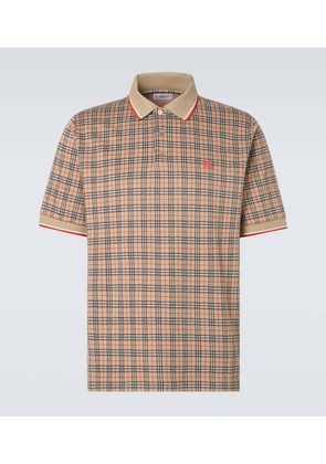 Burberry Burberry Check polo shirt