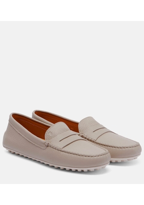 Tod's City Gommino leather penny loafers