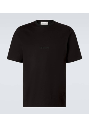 Saint Laurent Logo cotton jersey T-shirt