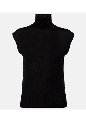 Rick Owens Virgin wool turtleneck top