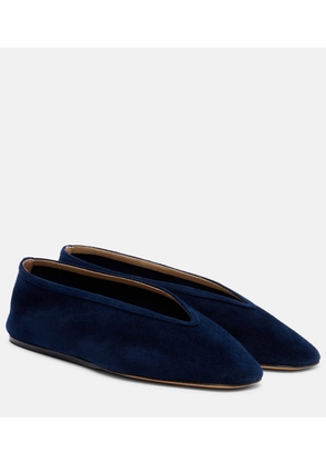 Le Monde Beryl Luna suede ballet flats