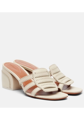 Zimmermann Goldie 65 leather mules
