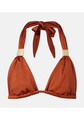 Heidi Klein Uzes embellished bikini top