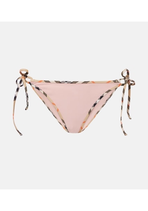 Burberry Burberry Check bikini bottoms