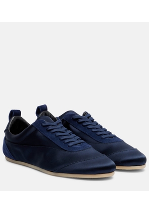 Jil Sander Etage satin sneakers