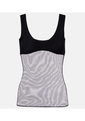 Nensi Dojaka Semi-sheer tank top