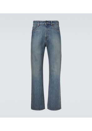 Miu Miu Logo straight jeans