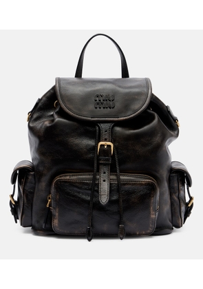 Miu Miu Leather backpack