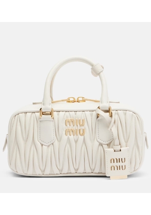 Miu Miu Arcadie Small leather top-handle bag