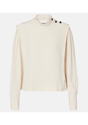 Isabel Marant Felissa crepe blouse