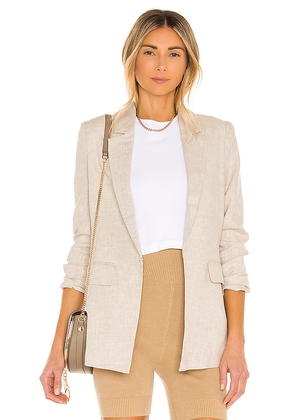 Central Park West X REVOLVE Birch Blazer in Neutral. Size XL. Also in XS.