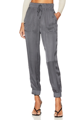 Bella Dahl High Waist Jogger in Charcoal. Size M. Also in S, XS.