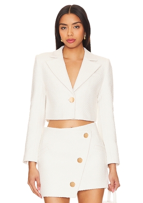 CAMI NYC Briella Blazer in White. Size S. Also in L.