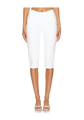 GUIZIO Caria Capri Pants in White. Size M. Also in L.