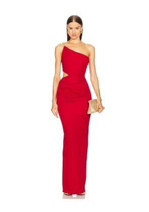 Cult Gaia Cobi Gown in Burgundy. Size S. Also in XS.