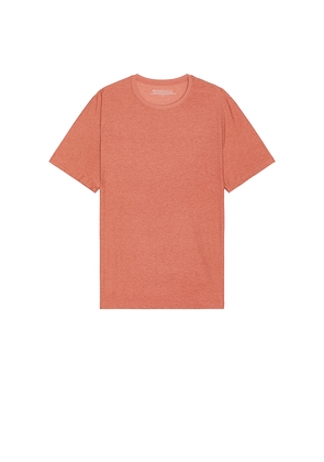 Beyond Yoga Always Beyond Crew Tee 2.0 in Brick. Size L. Also in M.