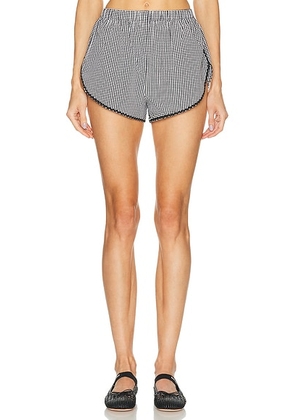 Solid & Striped The Lester Short in Noir - Black. Size L (also in M, S, XS).