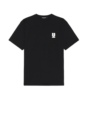 Undercover U Logo Tee in Black - Black. Size 5 (also in ).