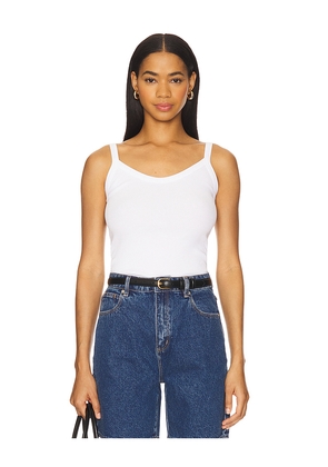 AGOLDE Jordan Tank in White. Size M. Also in XS.
