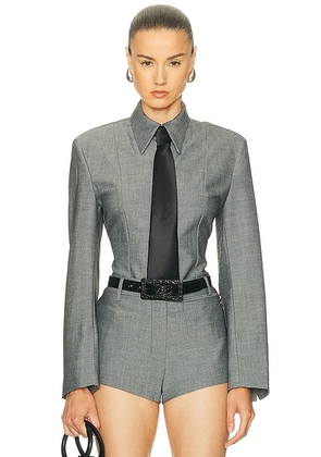 Beaufille Jagger Blouse in Grey Melange - Grey. Size S (also in ).